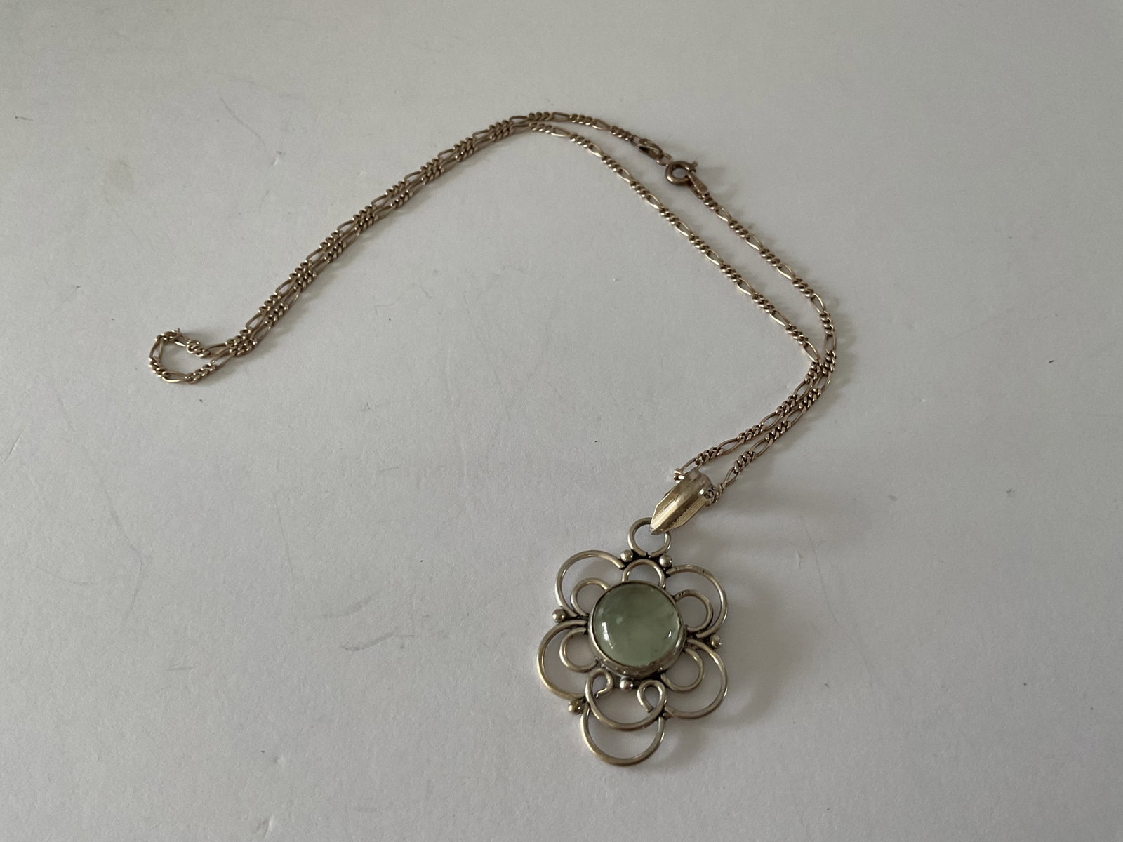 Kalevala Koru Sterling Silver Finnish Necklace (1 of 4)