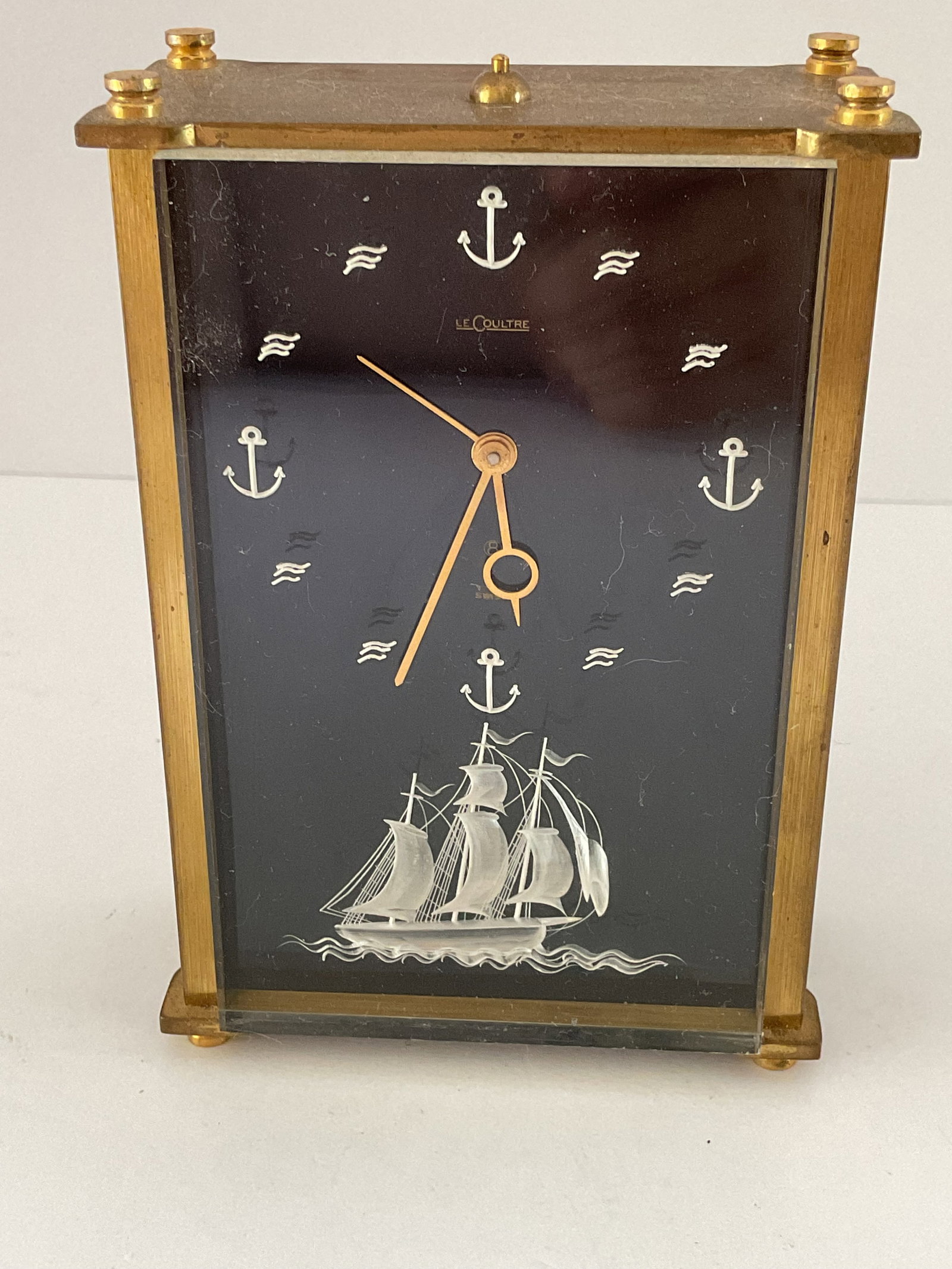 Jaeger-LeCoultre Alarm Carriage Clock: Jaeger-LeCoultre, often shortened to LeCoultre, is a Swiss luxury watch and clock manufacturer founded by Antoine LeCoultre in 1833. The brand is renowned for its innovation, having created over 1,200