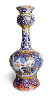 A Porcelain Vase: H: 53 cm.