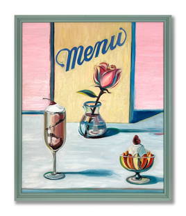 Wayne Thiebaud (B.1920), Attributed To, Oil On Canvas: H: 65.5 cm, W: 55.5 cmAmerican painter (1920–2021) renowned for his richly coloured depictions of everyday objects, especially cakes, pies, and cityscapes. His work blends realism with a Pop Art sen