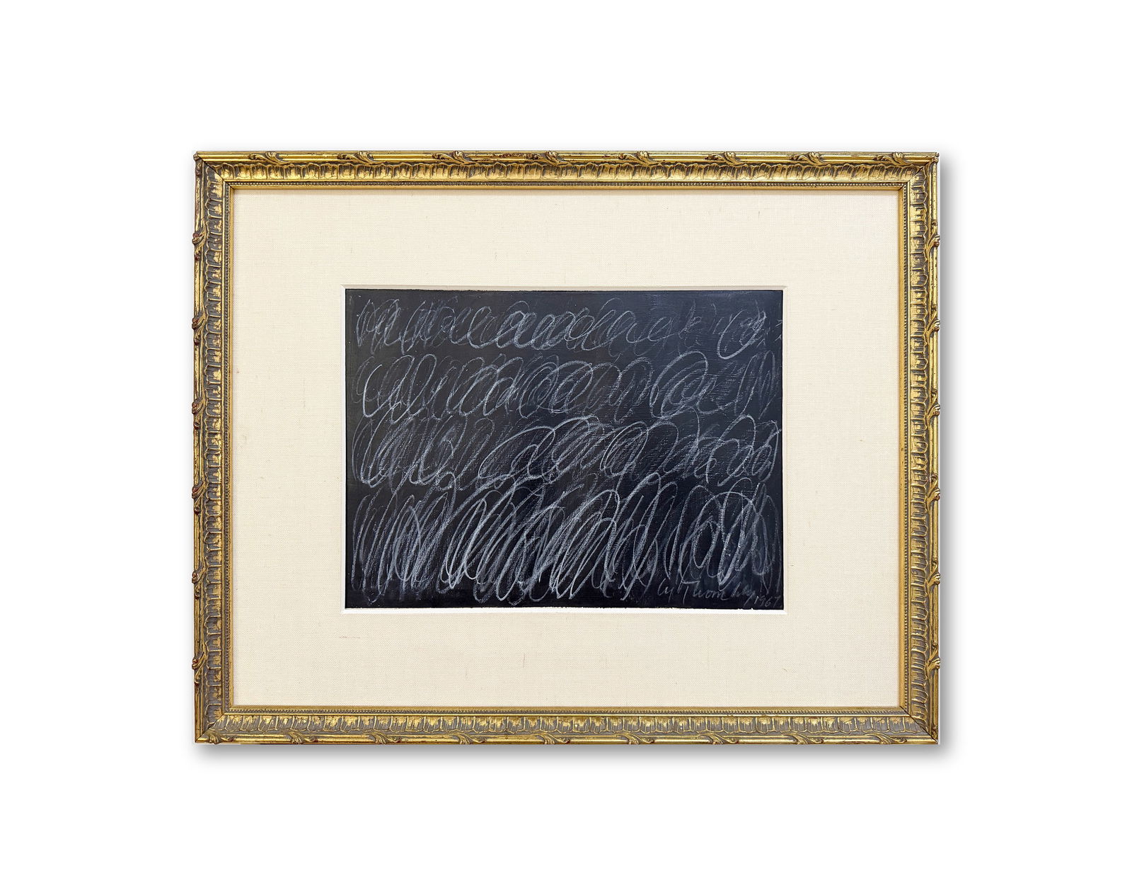Cy Twombly (1928-2011), Attributed to, Acrylic and Wax Crayon on Paper (1 of 2)
