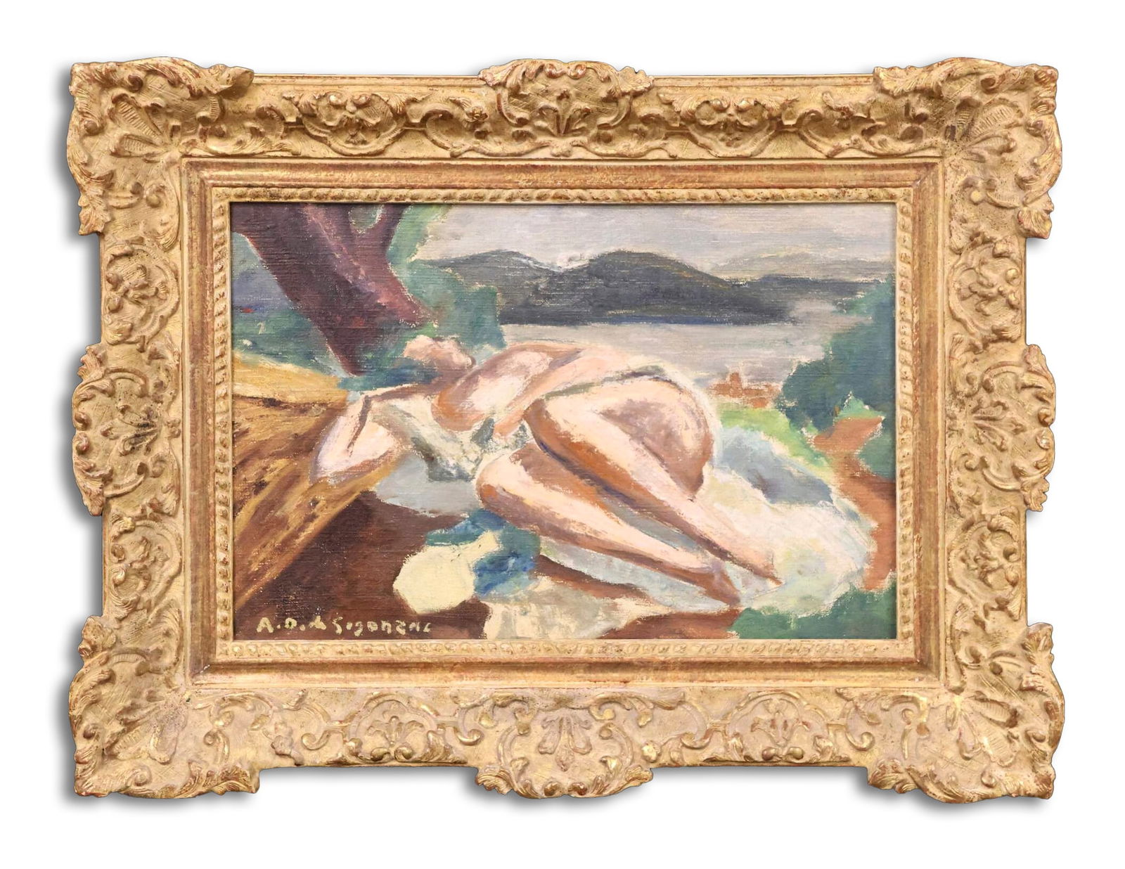 André Dunoyer De Segonzac (1884–1974), Attributed to, Oil on Canvas (1 of 2)