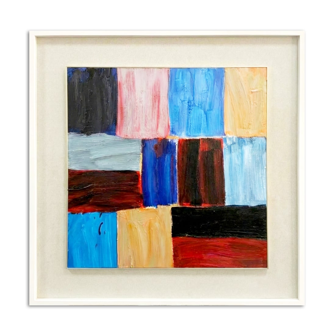 Sean Scully(B. 1945), Attributed to, Oil on Board (1 of 3)