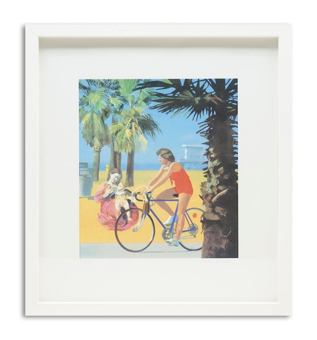 Peter Blake (B. 1932). Limited Edition Color Screenprint: Dimensions: 39 x 43 cm Signed and numbered 72/100 in pencil. Provenance: The Stour Gallery, London. Sir Peter Blake (b. 1932), foundational figure of British Pop Art, known for his use of mass-culture