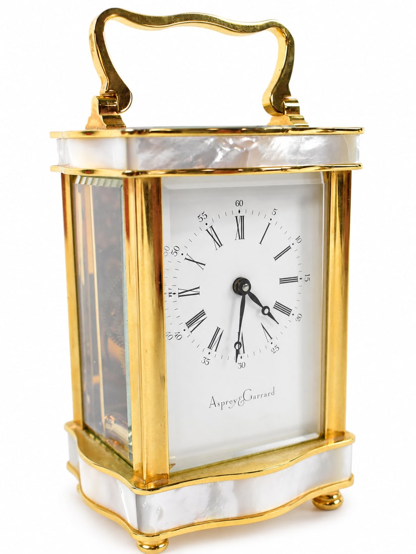 ASPREY & GARRARD clock (1 of 2)