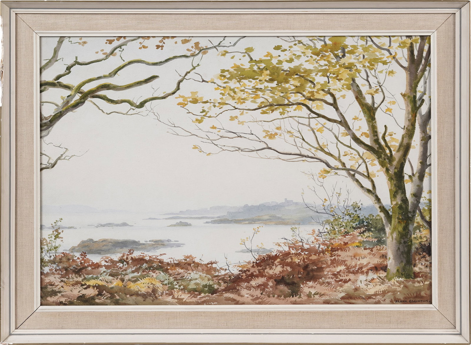 Frank Egginton Attr. Autumn Roundstone Connemara, watercolour on paper (1 of 3)