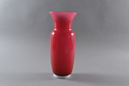 Venini Opalino Bud Vase, 1996