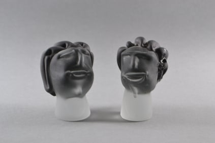Stephen Fellerman Art Glass Paperweight Or Figurines