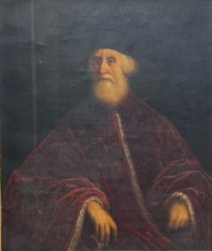 After Jacopo Tintoretto, Portrait Of Procurator Jacopo Soranzo Or Jacobus Superantio MDXIIII