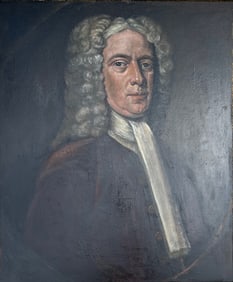 Robert S. Chase ( After John Smibert), Portrait Of Judge Edmund Quincy (1681 -1738), 1946, Oil On