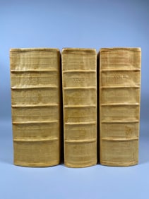 Bach's Calov Bible, 3- Volume Facsimile Copy, Modern