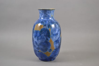 Crystalline Art Pottery Vase