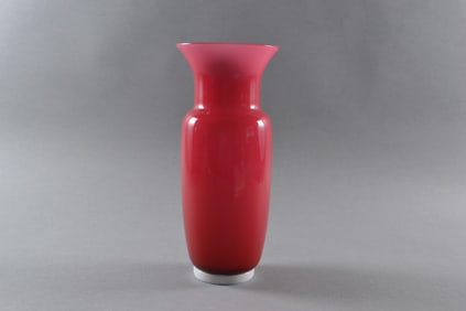 Venini Opalino Bud Vase, 1996