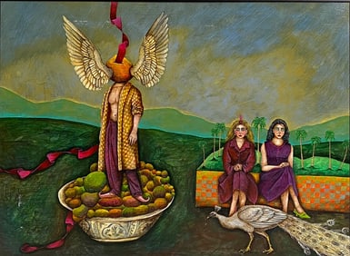 Alejandro Mazon (Cuban/American, B.1962), Twenty Myths For Madeleine Memory Of A Gunrdian Angel,