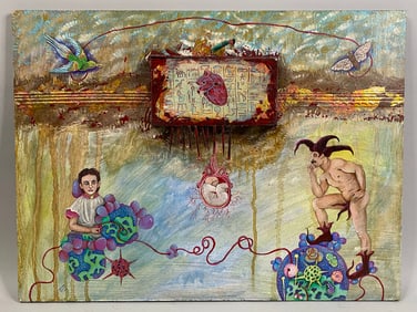 Alejandro Mazon, (Cuban/American, B.1962), Anciet Echoes, 1994