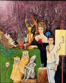 Alejandro Mazon (Cuban/American, B.1962), Inspiracion Y Yo, 1992