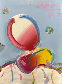 Peter Max (American ), Pop Art Flowers, 1984