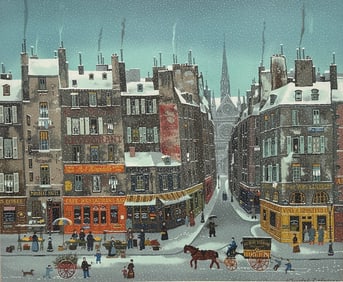 Michel Delacroix (French, B. 1933), Le Fleche De Notre Dame, 20th Century