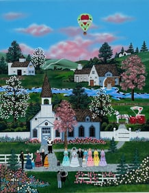 Jane Wooster Scott (American, B. 1920), A Moment To Cherish, 1996