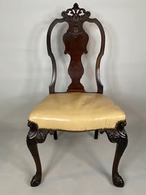 Victorian Mahogany Veneer Side Chair