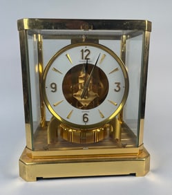 Jaeger LeCoultre Gold Atmos Mantel Clock