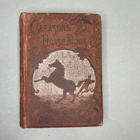 Oscar R Gleason, Gleasons Horse Book, First Edition, 1892