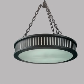 The Urban Electric Co. CHP Black Toned Hanging Chandelier