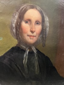 American School, Portrait Of A Woman, Late 18th / Early 19th Century