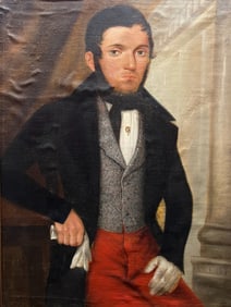 French School, Portrait Of A Gentleman, 19th Century
