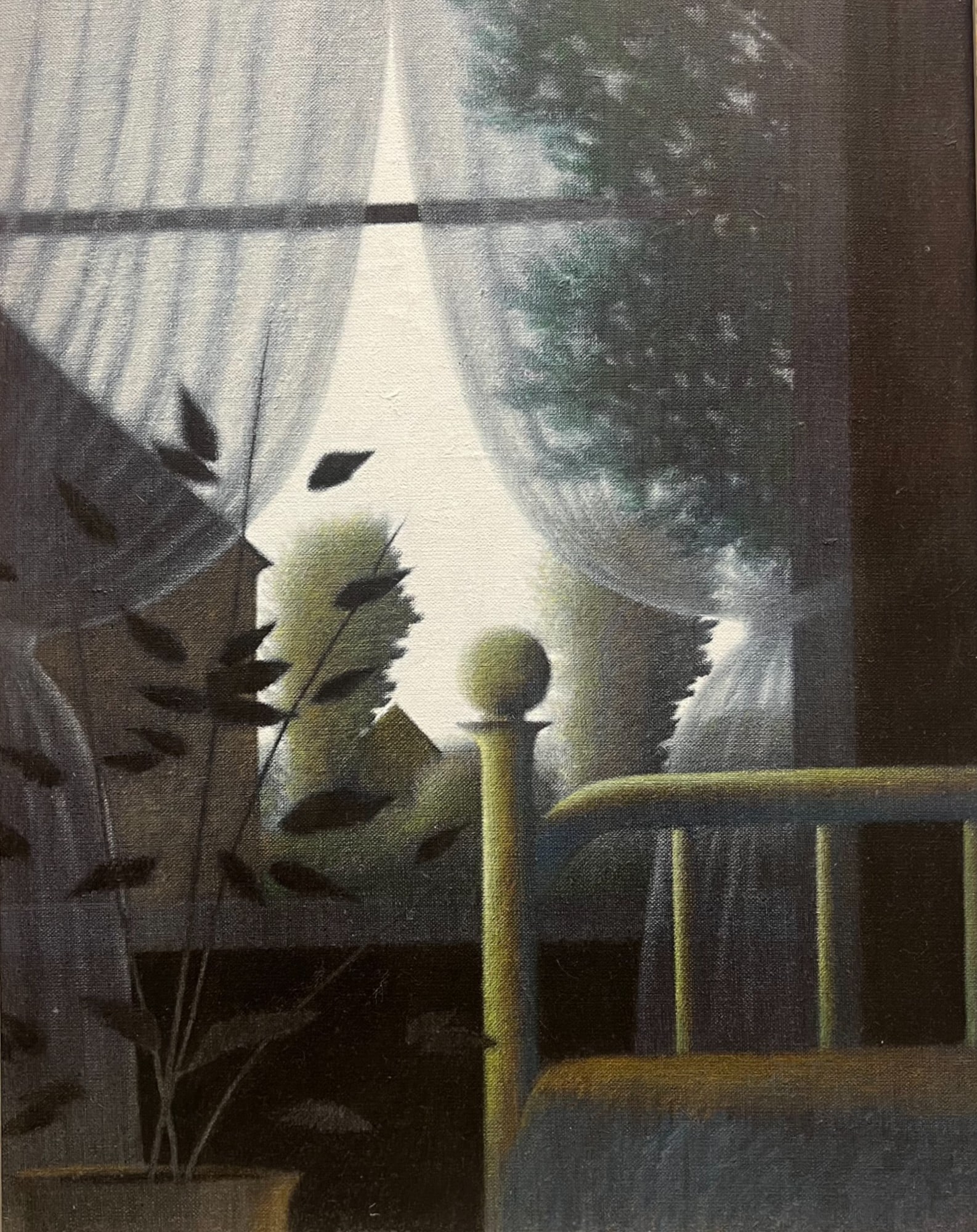 Robert Kipniss (American, B. 1931), Bedroom Window, C. 1980 (1 of 4)