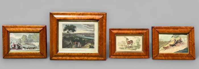 Framed 19th Century Prints (4)