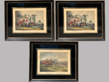 Francis Calcraft Turner, Bachelor's Hall English Hunt Scenes (3), 19th Century