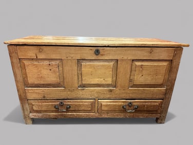 Probably American, Pine Blanket Chest, 1740-1800