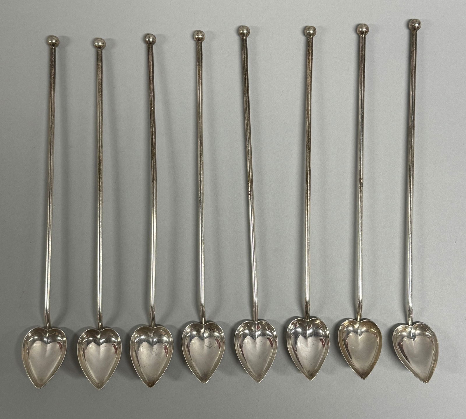 8 Starr Sterling Silver Ice Tea Spoons (1 of 5)