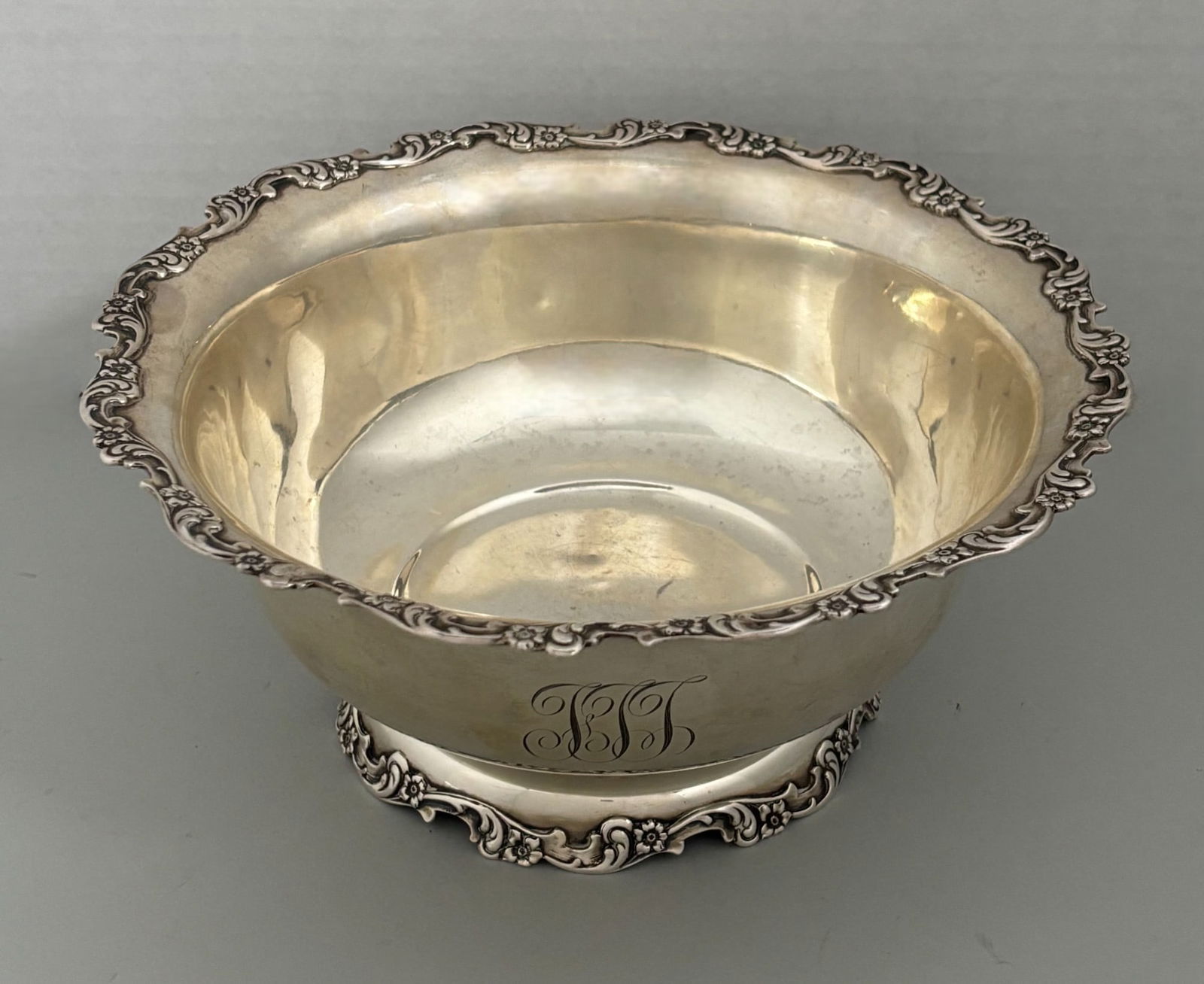 Dominick & Haff Sterling Silver Footed Open Serving Bowl,  1868-1928 (1 of 5)