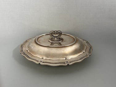 Pair Of Tiffany & Company Hampton Hollowware Sterling Silver Vegetable Bowls, Circa 1907-1947