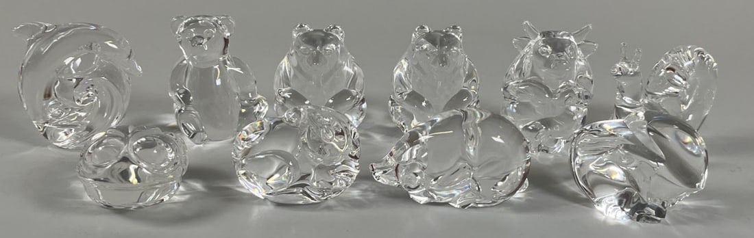 Collection Of 10 Steuben Hand-coolers (1 of 14)