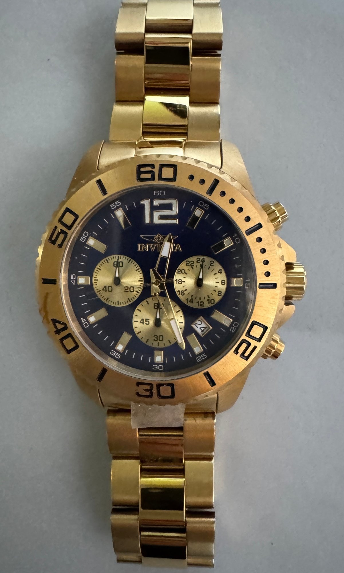 Invicta Pro Diver Men's Stainless Steel Tritnite Night Glow Watch (1 of 10)