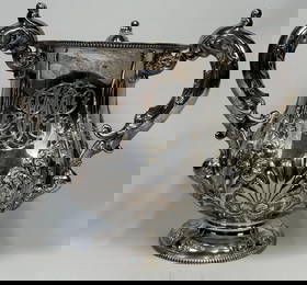 Victorian Bailey, Banks & Biddle Sterling Silver Three-handle Trophy Cup