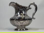 Grogan Company Large Sterling Silver Water Pitcher, C. 1900