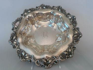 Sterling Silver Monogrammed Bowl