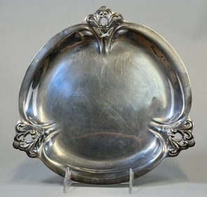 International Royal Danish Sterling Silver Salver