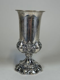 German Silver-Plated Stem Cup