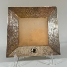 Sterling Silver Hammered Candy Dish
