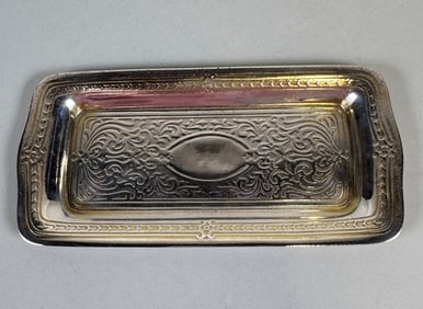 Tiffany & Co. Sterling Silver Eye Glass Tray, C. 1907-1947