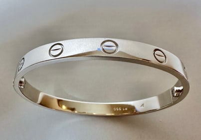 Cartier Platinum Love Bracelet (17cm)