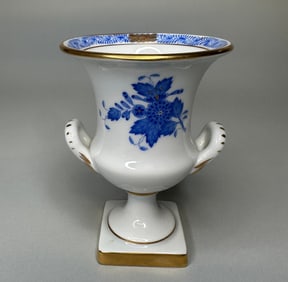 Herend Chinese Bouquet Miniature Footed Urn