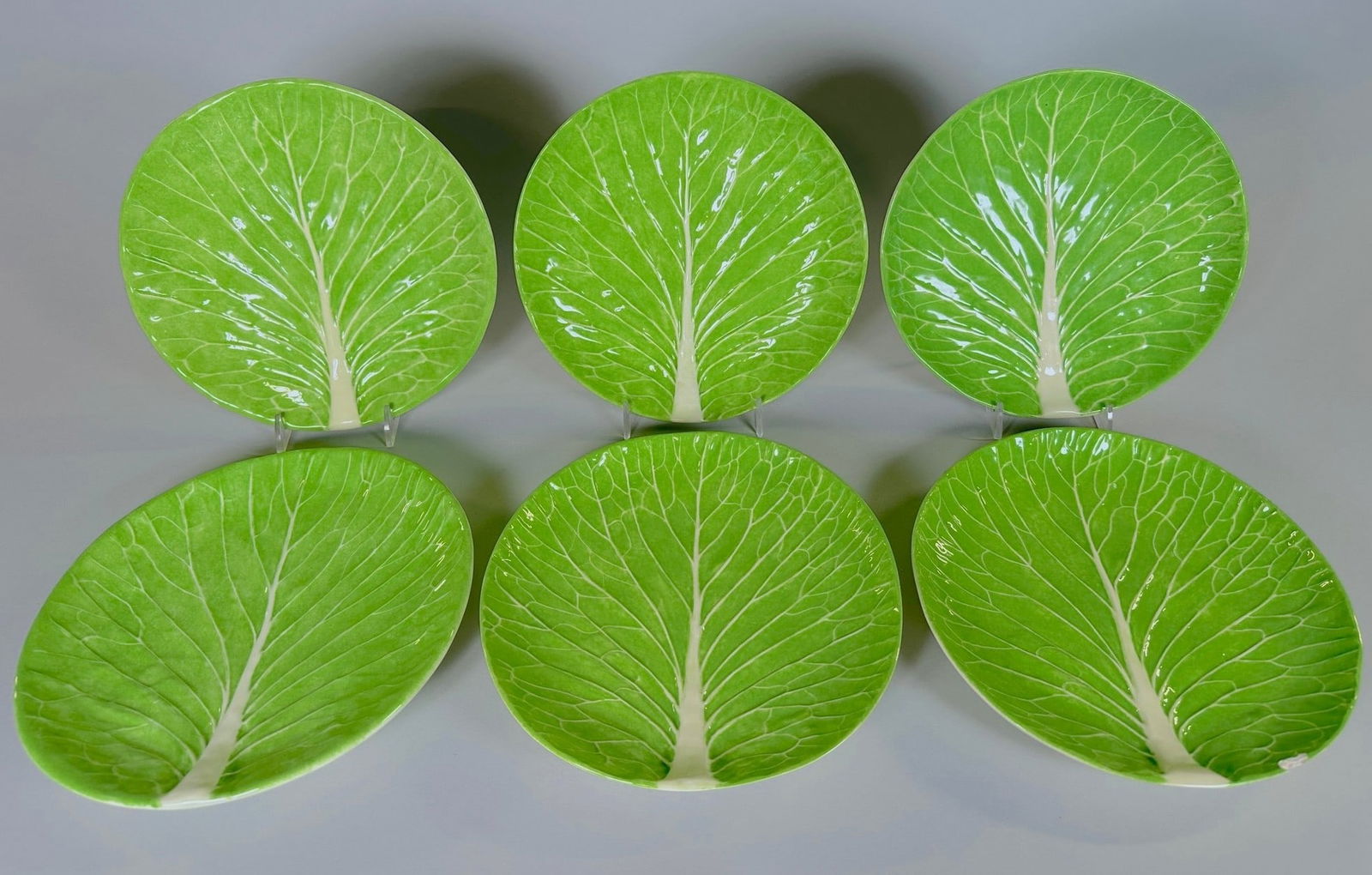 Dodie Thayer Au Bon Gout Porcelain Luncheon Plates (6) (1 of 4)