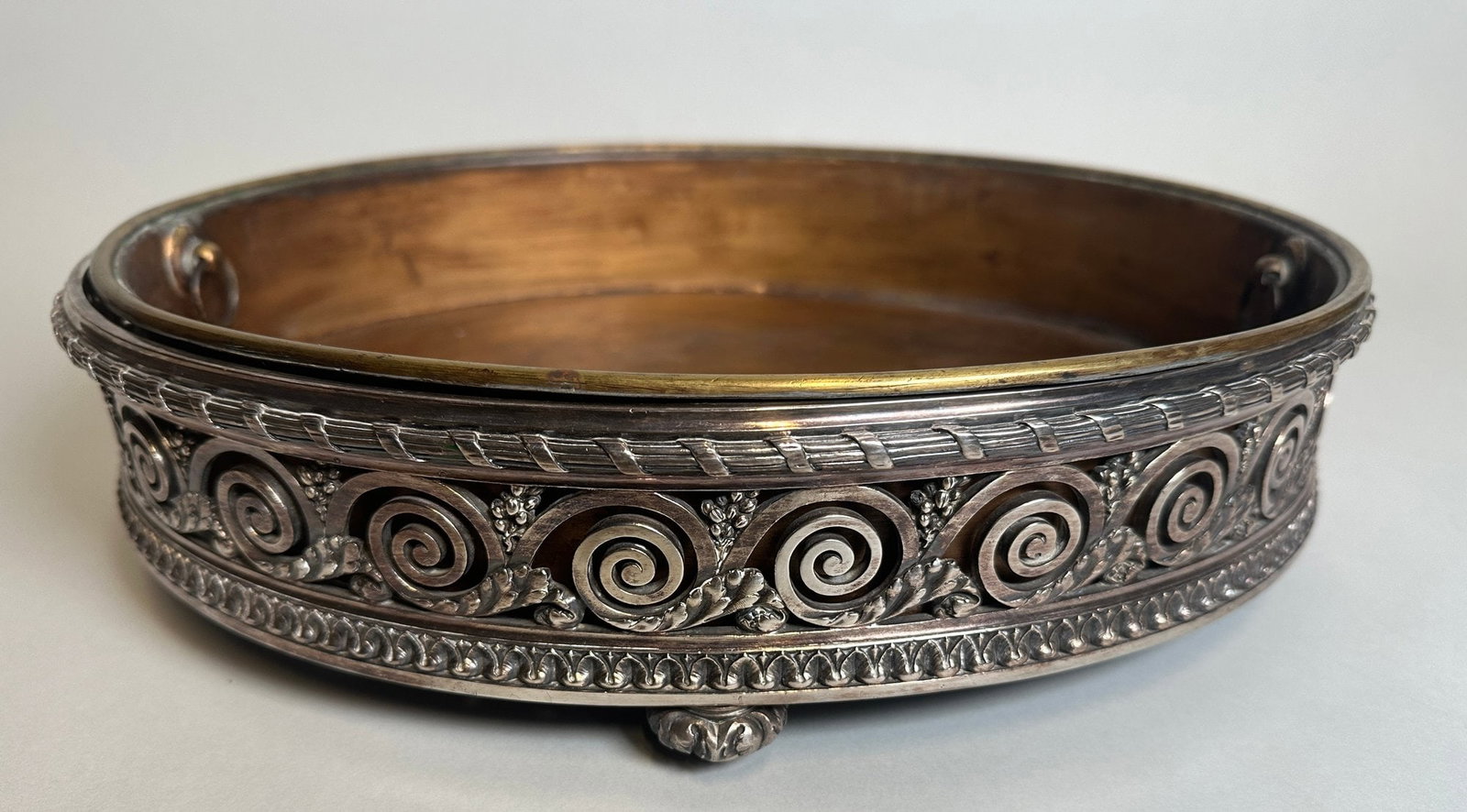 Christofle Silver Plate Centerpiece Jardinere, 19th Century (1 of 4)