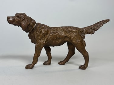 Bronze Spaniel Figurine